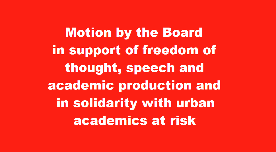 Motion by the Board