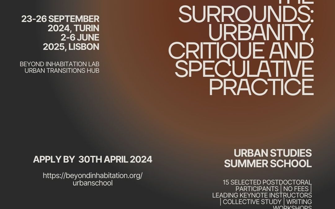 Urban Studies Summer School